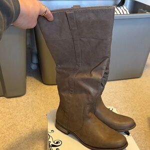 Rampage Taupe Knee-High Women's Boots